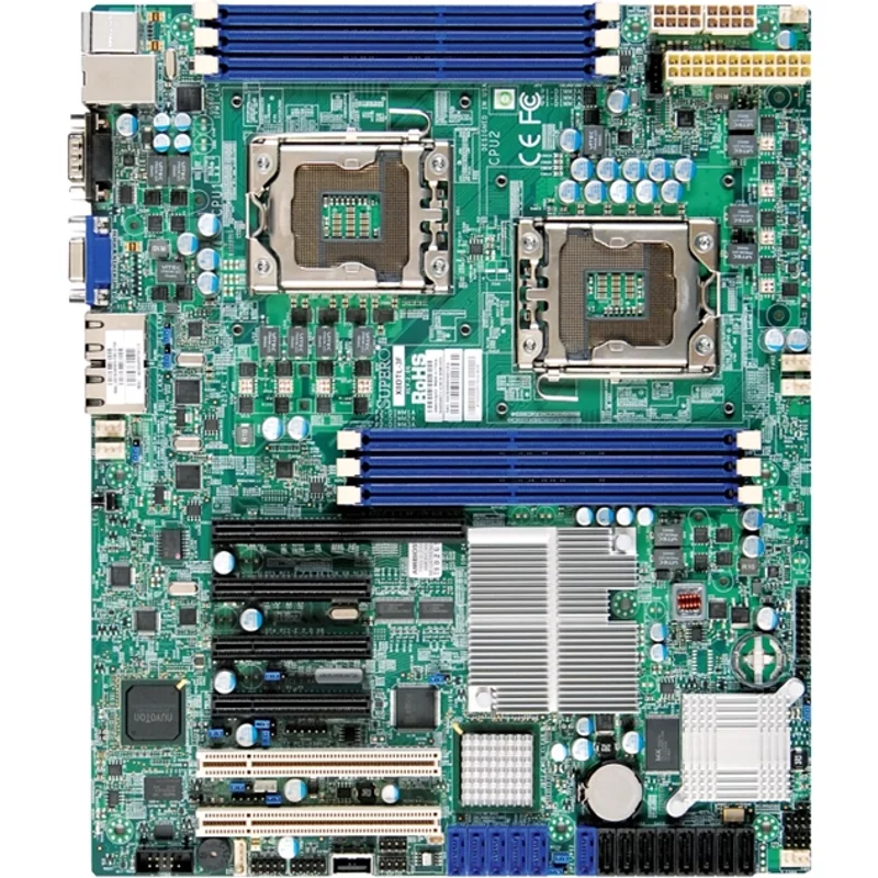 Supermicro MBD-X8DTL-IF-O | Socket LGA1366 Intel 5500 Chipset ATX System Board (Motherboard) Supports 2x Xeon 5500/5600 Series DDR3 6x DIMM — Cartes mères