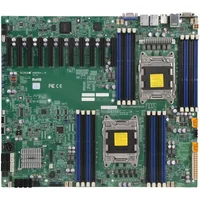 Supermicro X9DRX+-F-B | Socket LGA2011 Intel C602 Chipset Proprietary System Board (Motherboard) Supports 2x Xeon E5-2600 DDR3 16x DIMM — Motherboards