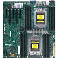 Supermicro H11DSI-Nt-B | Socket SP3 System on Chip Chipset Eatx System Board (Motherboard) Supports 2x AMD Epyc 7001/7002 Series DDR4 16x Dimm — Cartes mères