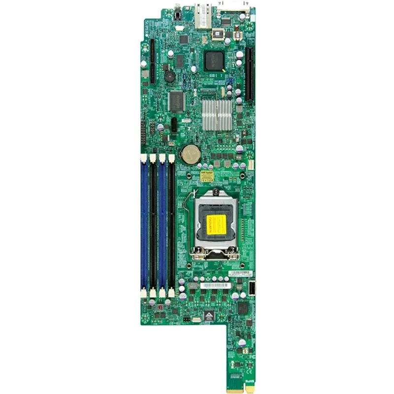 Supermicro X9SCD-F-B | Socket LGA1155 Intel C204 Chipset Proprietary System Board (Motherboard) Supports Xeon E3-1200 v2 Series DDR3 4x DIMM — Cartes mères