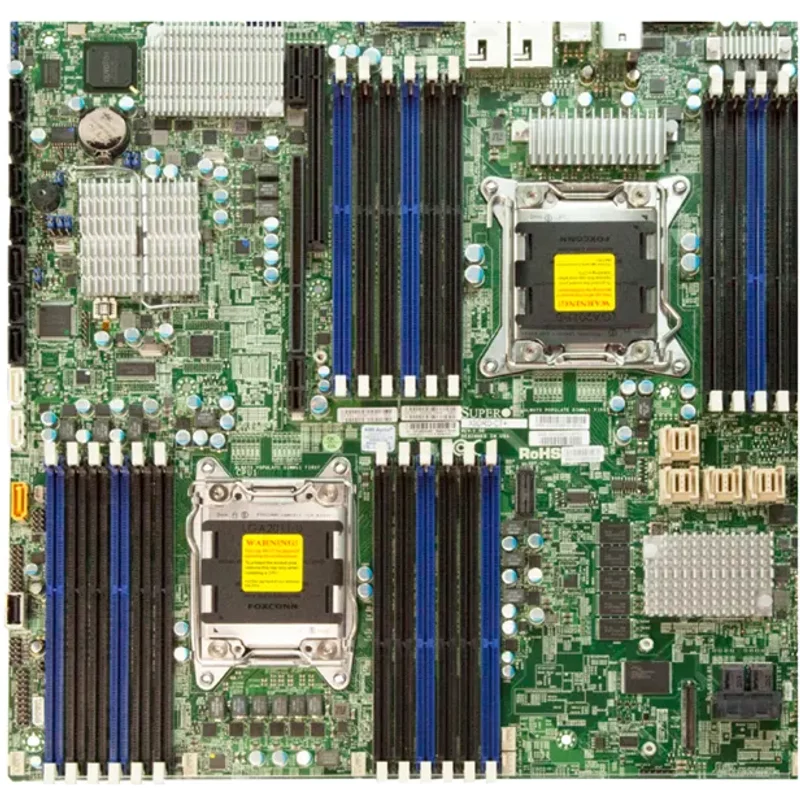 Supermicro X9DRD-IT+ | Socket LGA 2011 Intel C602 Chipset Enhanced Extended ATX System Board (Motherboard) Supports 2x Xeon E5-2600/ E5-2600 v2 Seires DDR3 24x 