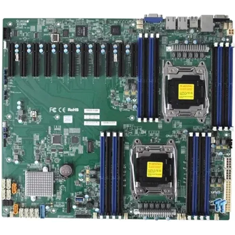 Supermicro X10DRX | Xeon E5-2600 v4/v3 Intel C612 Chipset Dual Socket R3 LGA-2011 Proprietary Form Factor System Board (Motherboard) — Motherboards