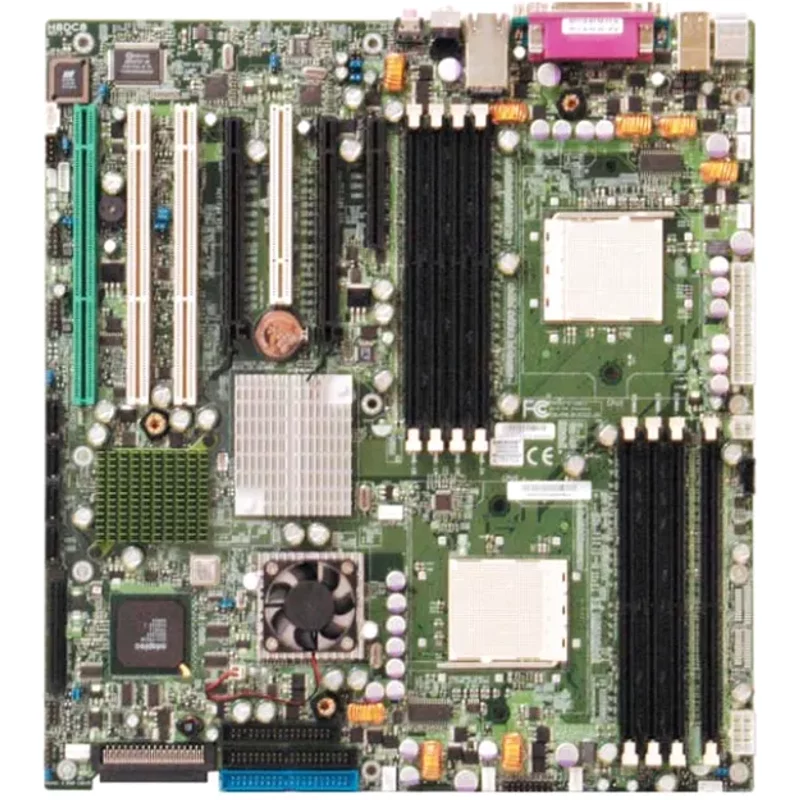 Supermicro H8DC8 | Socket 940 AMD Nvidia nForce Pro 2200 Chipset Eatx System Board (Motherboard) Supports 2x Opteron DDR 8x Dimm — Motherboards