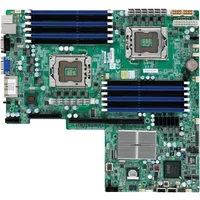 Supermicro X8DTU-B | Socket LGA1366 Intel 5520 Chipset Proprietary System Board (Motherboard) Supports 2x Xeon 5500 Series DDR3 18x DIMM — Motherboards