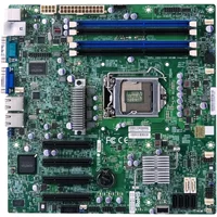 Supermicro MBD-X9SCM-O | X9SCM Socket LGA1155 Intel C204 Chipset Micro-ATX System Board (Motherboard) Supports Xeon E3-1200/Core i3/Pentium DDR3 4x DIMM — Mothe