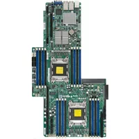 Supermicro X9DRG-HF | Socket LGA2011 Intel C602 Chipset Proprietary System Board (Motherboard) Supports 2x Xeon E5-2600/E5-2600 v2 Series DDR3 8x DIMM — Cartes 
