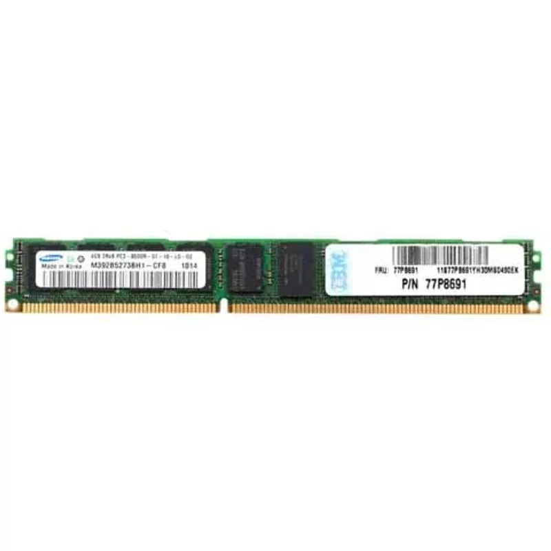 IBM 77P8691 | 4GB DDR3-1066MHz PC3-8500 ECC Registered RDIMM CL7 2Rx4 1.5V 240-Pin Memory Module — Computer Memory (RAM)