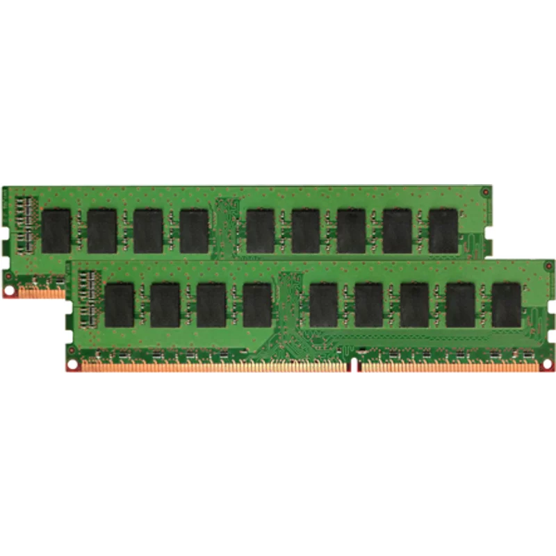 Crucial CT2KIT12872BA1339 | 2GB Kit (2x1GB) DDR3-1333MHz PC3-10600 ECC Unbuffered UDIMM CL9 1Rx8 1.5V 240-Pin Memory — Server Hardware