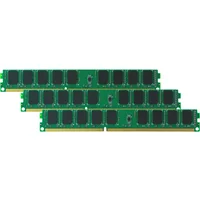Crucial CT3K8G3ERSDD8186D | 12GB Kit (3x4GB) DDR3-1600MHz PC3-12800 ECC Unbuffered VLP Udimm CL11 1Rx8 1.5V 240-Pin Memory