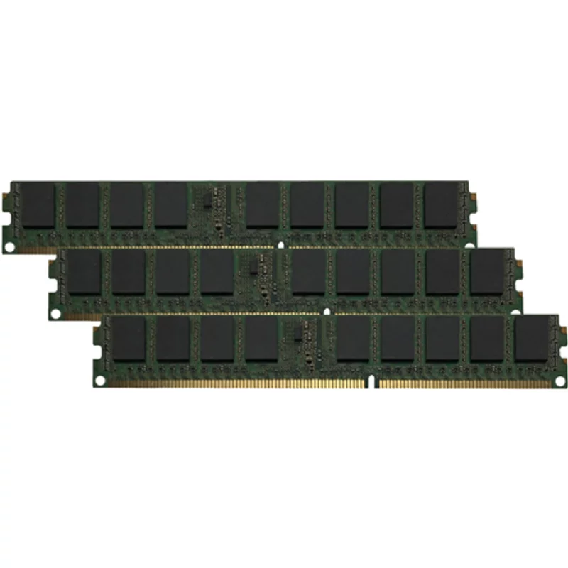 Crucial CT3KIT12872BV1339S | 3GB Kit (3x1GB) DDR3-1333MHz PC3-10600 ECC Registered VLP RDIMM CL9 1Rx8 1.5V 240-Pin Memory — Server Hardware