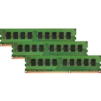 Crucial CT3KIT25672BD160B | 6GB Kit (3x2GB) DDR3-1600MHz PC3-12800 ECC Unbuffered Udimm CL11 1Rx8 1.35V 240-Pin Memory
