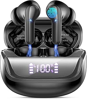 Wireless Earbuds Bluetooth 5.4 HiFi Stereo 48H Playtime — Wireless Earbuds