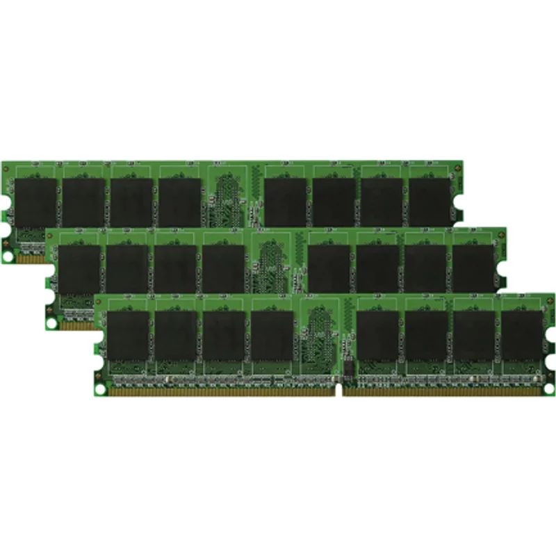 Dell XF727 | 3GB Kit (3x1GB) DDR2-533MHz PC2-4200 Non-ECC Unbuffered UDIMM CL4 2Rx8 1.8V 240-Pin Memory — Composants d'ordinateur