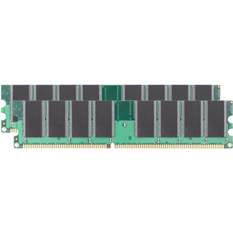 Dell A0504500 | 2GB Kit (2x1GB) DDR-333MHz PC2700 Non ECC Unbuffered 184-Pin UDIMM Memory — Composants d'ordinateur