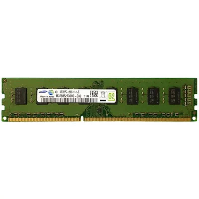 Samsung M378B5173BH0-CK0 | 4GB DDR3-1600MHz PC3-12800 Non-ECC Unbuffered UDIMM CL11 1Rx8 1.5V 240-Pin Memory Module — Computer Memory (RAM)