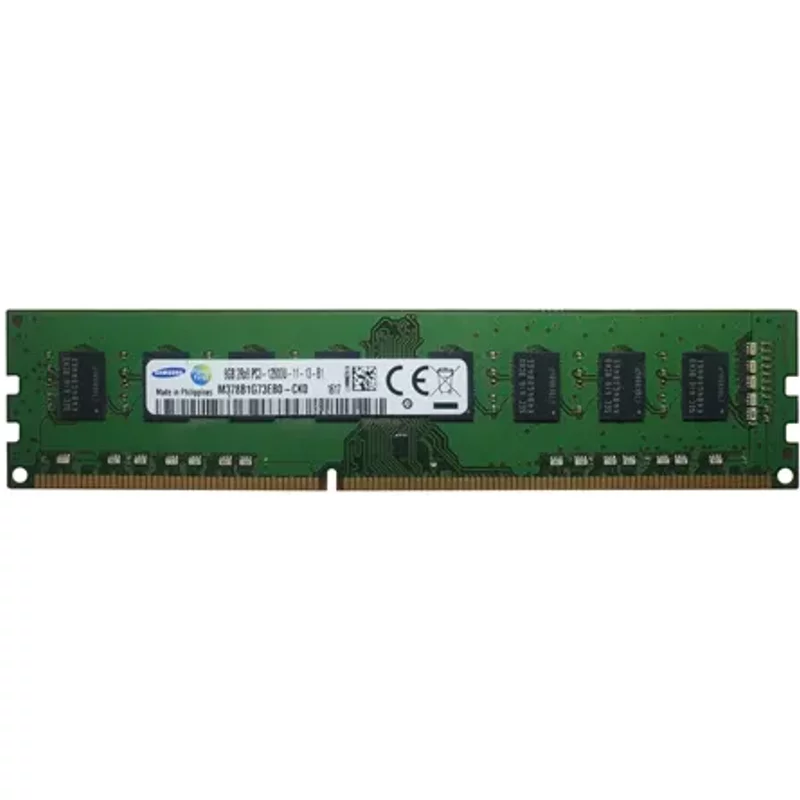 Samsung M378B1G73EB0-CK0 | 8GB DDR3-1600MHz PC3-12800 Non-ECC Unbuffered UDIMM CL11 2Rx8 1.5V 240-Pin Memory Module — Computer Memory (RAM)