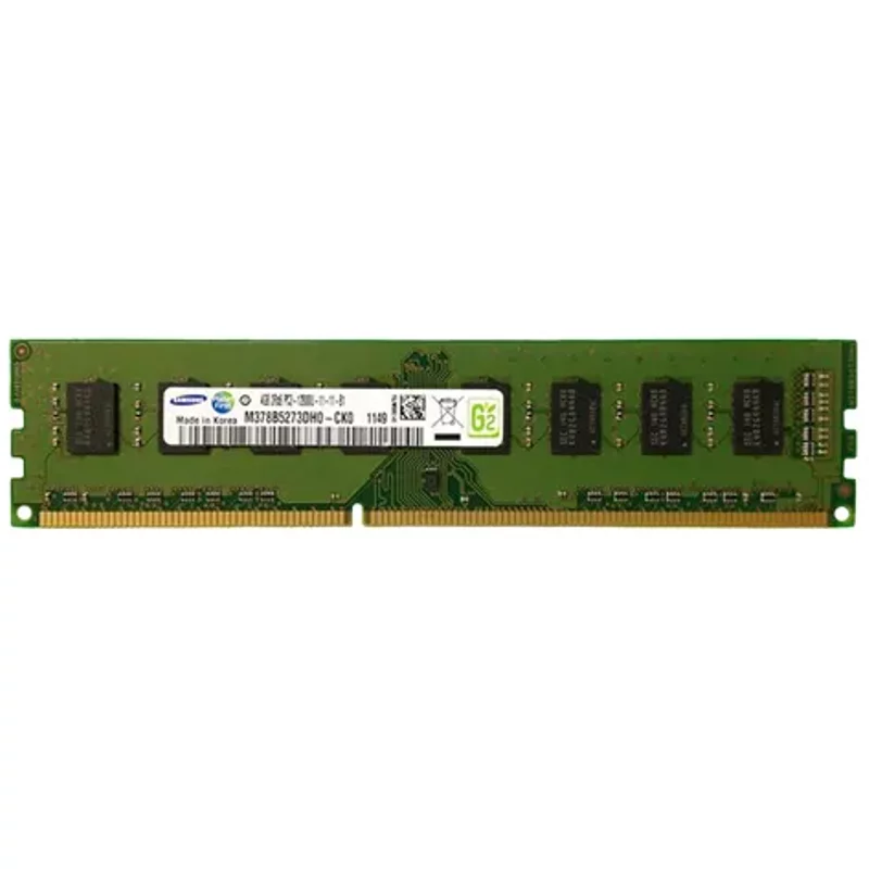 Samsung M378B5273DH0-CK0 | 4GB DDR3-1600MHz PC3-12800 Non-ECC Unbuffered UDIMM CL11 2Rx8 1.5V 240-Pin Memory Module — RAM