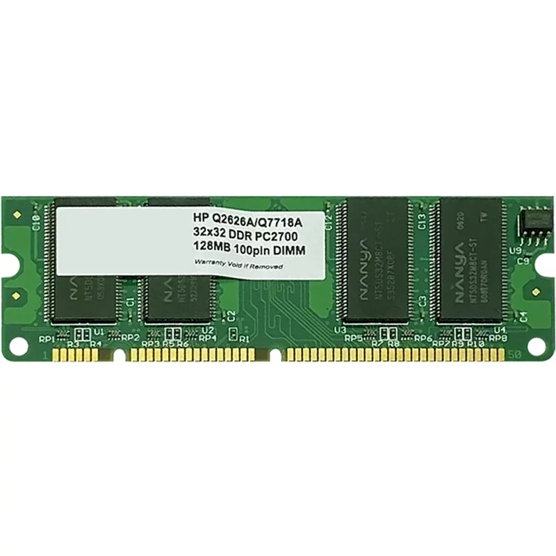 HP Q2626A | 128MB DDR-266MHz PC-2100 Non-ECC Unbuffered UDIMM CL2.5 2Rx8 2.5V 184-Pin Memory — RAM