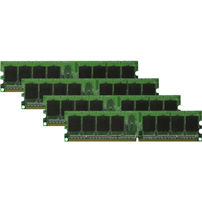 Dell D2695 | 2GB Kit (4x512MB) DDR2-400MHz PC2-3200 Non-ECC Unbuffered UDIMM CL3 1Rx8 1.8V 240-Pin Memory — Composants d'ordinateur