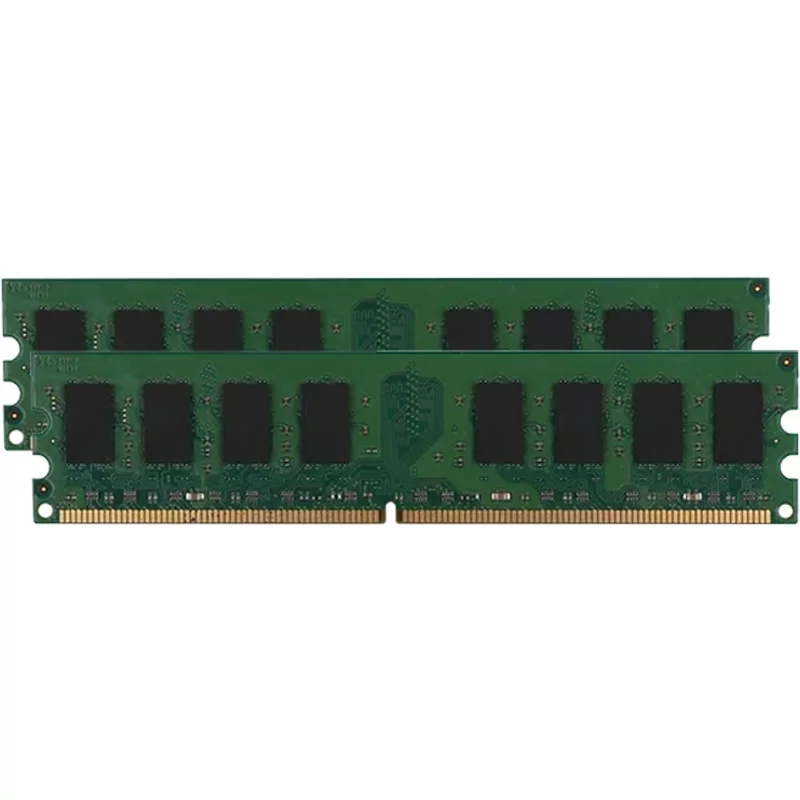 Dell A1598421 | 2GB Kit (2x1GB) DDR2-800MHz PC2-6400 Non ECC Unbuffered 240-Pin UDIMM Memory — Composants d'ordinateur