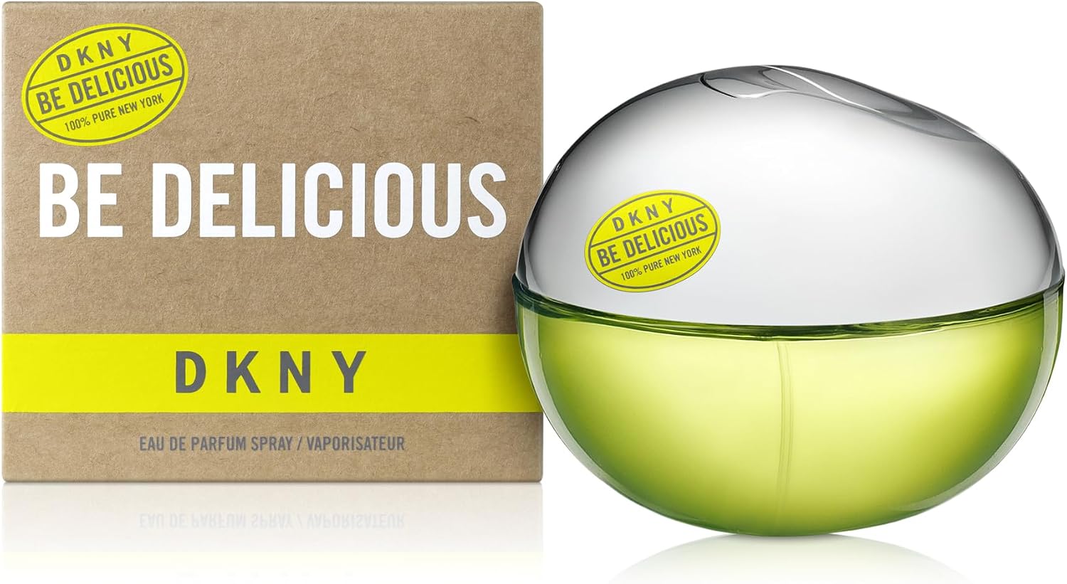 women's perfume: DKNY Be Delicious Eau de Parfum Perfume Spray For Women, 3.4 Fl. Oz.