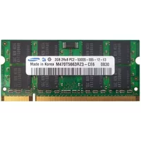 Samsung M470T5663RZ3-CE6 | 2GB DDR2-667MHz PC2-5300 Non-ECC Unbuffered SODIMM CL5 2Rx8 1.8V 200-Pin Memory Module — Computer Memory (RAM)