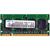 Samsung M470T6554BZ0-CD5 | 512MB DDR2-533MHz PC2-4200 Non-ECC Unbuffered Sodimm CL4 2Rx16 1.8V 200-Pin Memory Module