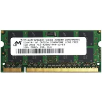 Micron MT16HTF12864HY-53ED3 | 1GB DDR2-533MHz PC2-4200 Non-ECC Unbuffered Sodimm CL4 2Rx8 1.8V 200-Pin Memory Module