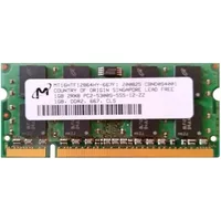 Micron MT16HTF12864HY-667F1 | 1GB DDR2-667MHz PC2-5300 Non-ECC Unbuffered SODIMM CL5 2Rx8 1.8V 200-Pin Memory Module — Computer Memory (RAM)