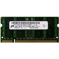 Micron MT16HTF51264HZ-800C1 | 4GB DDR2-800MHz PC2-6400 Non-ECC Unbuffered SODIMM CL6 2Rx8 1.8V 200-Pin Memory Module — Computer Memory (RAM)