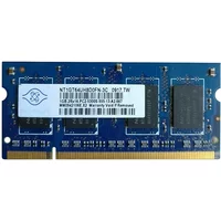 Nanya NT1GT64UH8D0FN-3C | 1GB DDR2-667MHz PC2-5300 Non-ECC Unbuffered Sodimm CL5 2Rx8 1.8V 200-Pin Memory Module