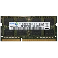 Samsung M471B5273CHO-CK0 | 4GB DDR3-1333MHz PC3-10600 Non-ECC Unbuffered Sodimm CL9 2Rx8 1.5V 204-Pin Memory Module