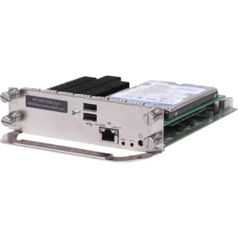 HP JG587-61001 | MSR Small Survivable Branch Communication MIM Module powered by Microsoft Lync — Équipement réseau