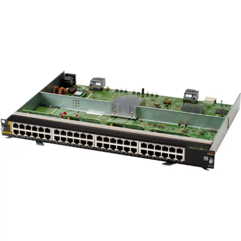 HP R0X38-61101 | Aruba 6400 48 x Ports (4 x Ports PoE)1000Base-T RJ-45 Connector LAN Expansion Module — Networking Equipment