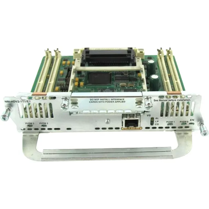 Cisco NM-HDV2-1T1-E1 | 1 x Port T1/E1 1 x VIC/Vwic WAN IP Communications High-Density Digital Voice/Fax Network Module — Équipement réseau