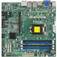 Supermicro MBD-X10SLQ-O | X10SLQ Socket LGA1150 Intel Q87 Express Chipset Micro-ATX System Board (Motherboard) Supports Core i3/i5/i7/Celeron/Pentium DDR3 4x DI