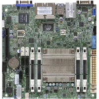 Supermicro MBD-A1SRI-2558F-O | A1SRI-2558F System On Chipset Intel Atom C2558 Processors Support DDR3 4x DIMM 2x SATA3 6.0Gb/s Mini-ITX Motherboard — Motherboar