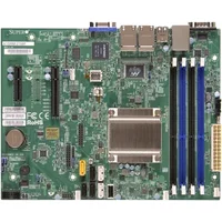 Supermicro A1SRM-2758F | Socket Fcbga-1283 System on Chip Chipset Micro-ATX System Board (Motherboard) Supports Atom C2758 DDR3 4x Dimm — Cartes mères