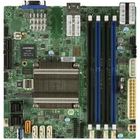 Supermicro A2SDI-H-Tf | Socket Fcbga-1310 System on Chip Chipset Mini-ITX System Board (Motherboard) Supports Atom C3758 DDR4 4x Dimm — Cartes mères