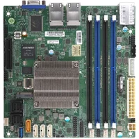 Supermicro A2SDI-12C-HLN4F | Socket Fcbga-1310 System on Chip Chipset Mini-ITX System Board (Motherboard) Supports Atom C3858 DDR4 4x Dimm — Motherboards