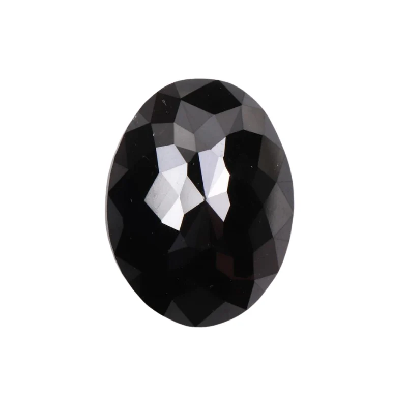 GemoneDiamonds Diamant noir en vrac de forme ovale de 4,5 ct AA 4 — Pierres précieuses en vrac