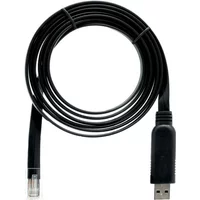 Qnap Cab-Console-URJ45-1M8 | 5.9-inch Usb-A to RJ45 Console Cable — Équipement réseau