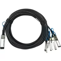 Dell D1PWD | 2m 100GbE QSFP28 to 4xSFP28 Passive Direct Attach Breakout Networking Cable