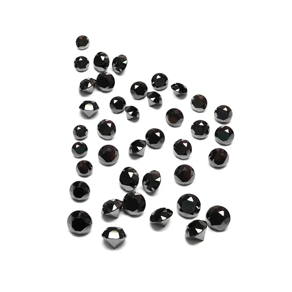 1 Ct Calibrated Natural Black Diamonds Lot - AA / 1.60 TO 1.70 MM — Loose Gemstones