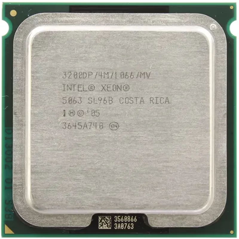 Intel SL96B | Xeon 5063 Dual-Core 3.20GHz 1066MHz FSB 4MB L2 Cache Socket LGA771 Processor — Processeurs