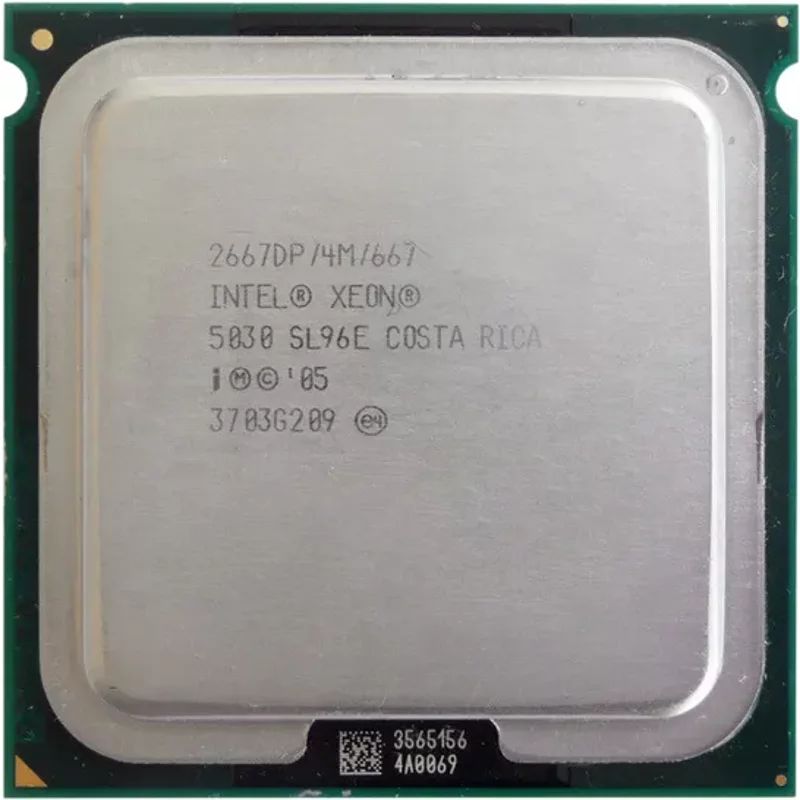 Intel SL96E | Xeon 5030 Dual-Core 2.66GHz 667MHz FSB 4MB L2 Cache Socket LGA771 Processor — Processeurs