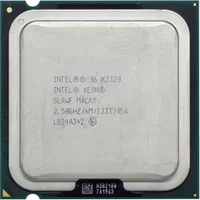 Intel Slawf | Xeon X3320 Quad-Core 2.50GHz 1333MHz FSB 6MB L2 Cache Socket LGA775 Processor