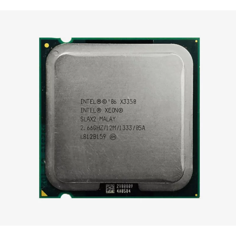 Intel SLB8Y | Xeon X3350 Quad-Core 2.66GHz 1333MHz FSB 12MB L2 Cache Socket LGA775 Processor — Processeurs