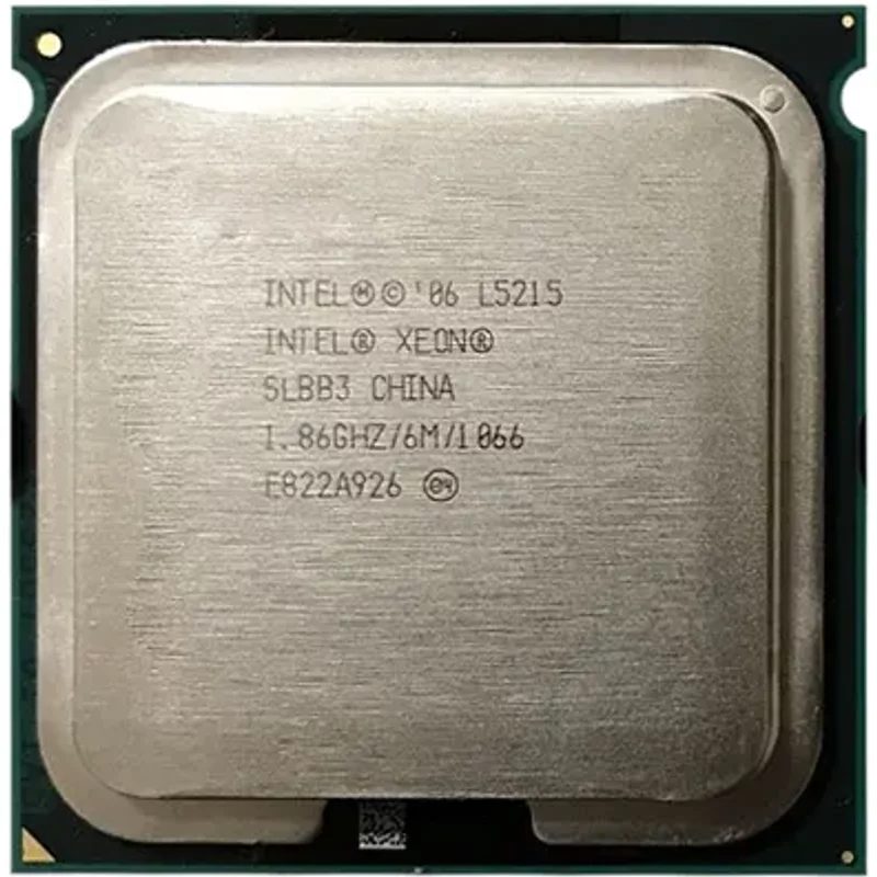 Intel SLBB3 | Xeon L5215 Dual-Core 1.86GHz 1066MHz FSB 6MB L2 Cache Socket LGA771 Processor — Computer Processors