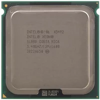 Intel Slbbd | Xeon X5492 Quad-Core 3.40GHz 1600MHz FSB 12MB L2 Cache Socket LGA771 Processor